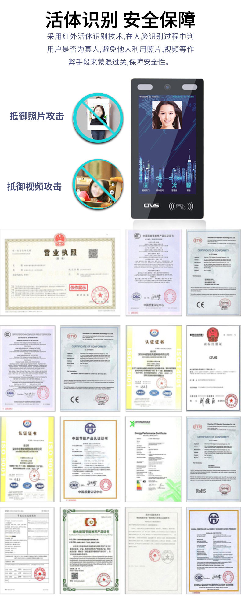 強大的人臉識別功能與資質(zhì)參數(shù)合集 強大的人臉識別功能與資質(zhì)參數(shù)合集