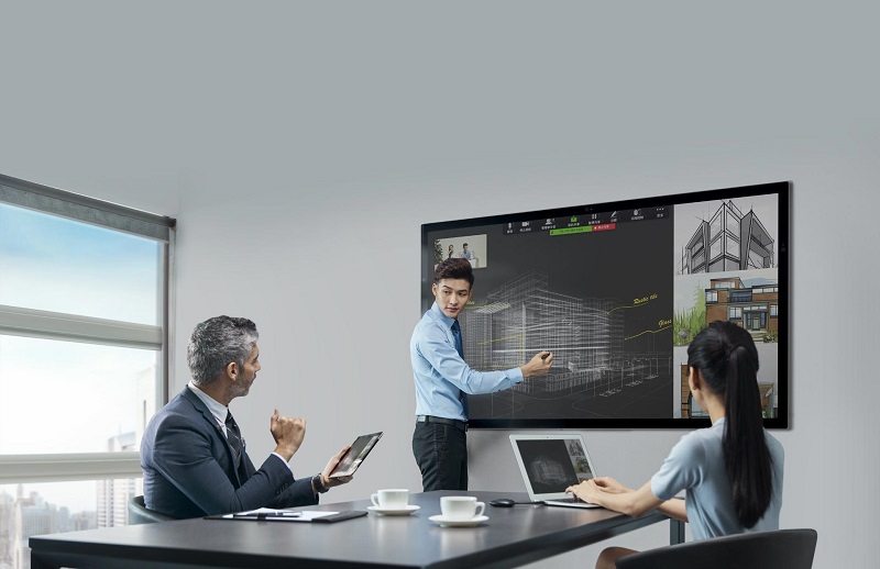 支持投屏顯示,支持pc、移動設備連接,支持遠程會議 支持投屏顯示,支持pc、移動設備連接,支持遠程會議